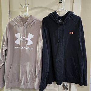 Under Armour Men's Tan Hoodie          Under Armour Men's Black Hoodie
